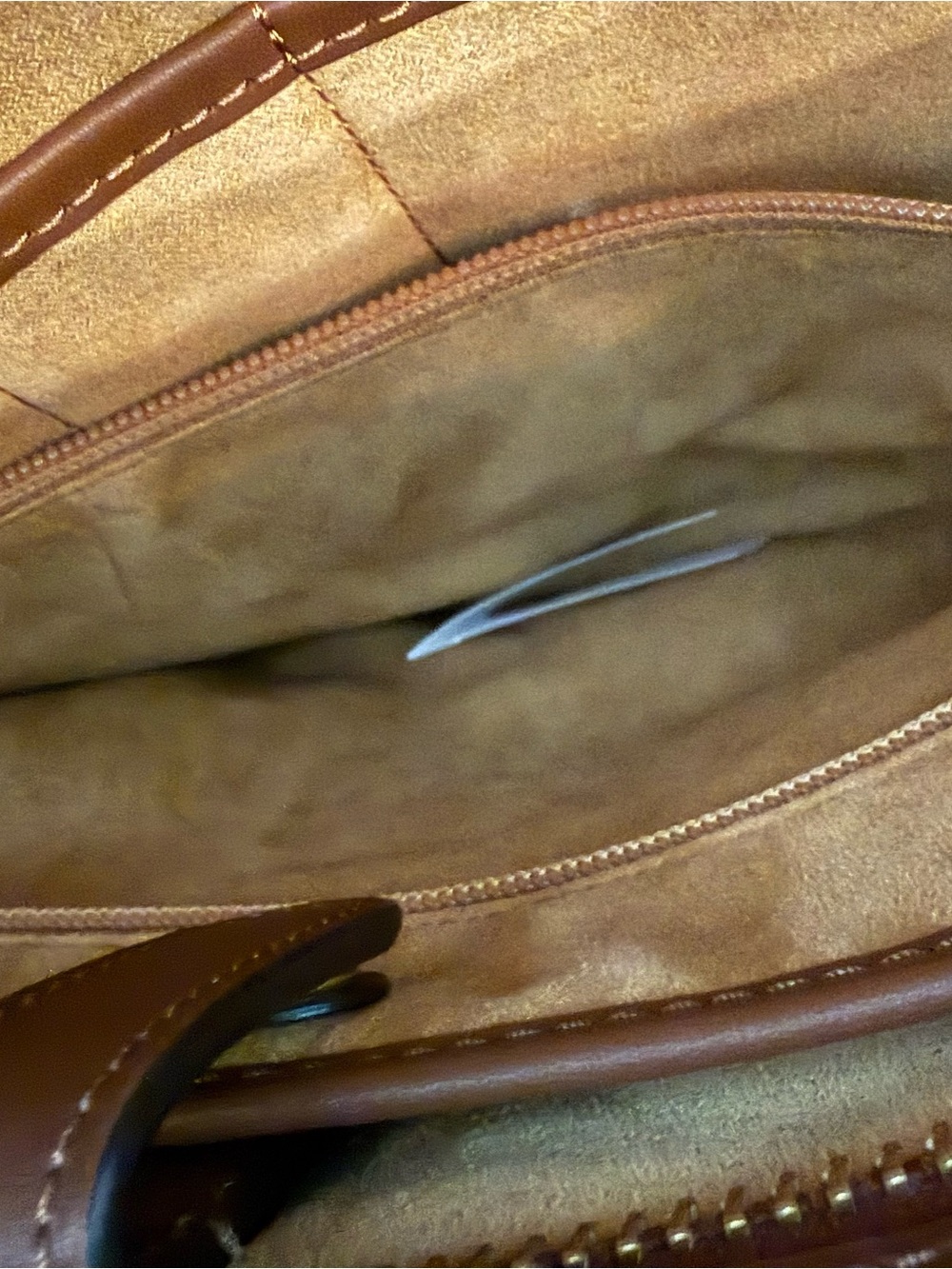 Coach Metropolitan Carryall, men's tote, tan glove leather, nearly new - Picture 4 of 13
